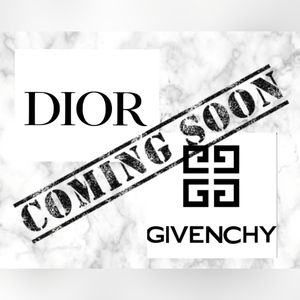 Dior and Givenchy ANNOUNCEMENT